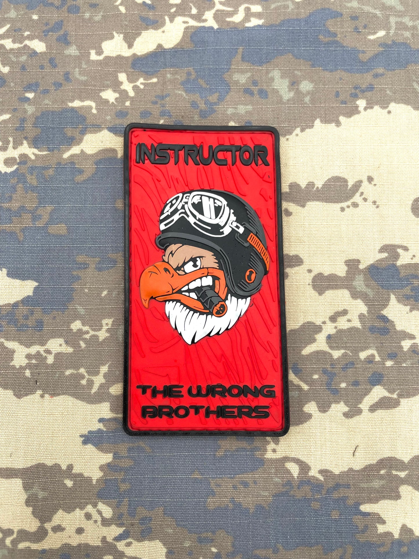 Pilot instructor patch - the wrong brothers 😃