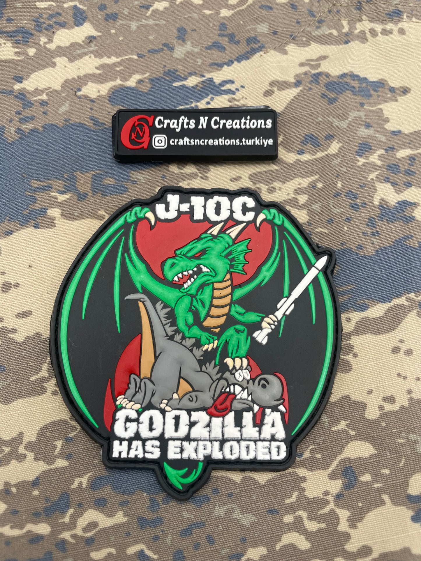PAF J-10C Godzilla Has Exploded Patch