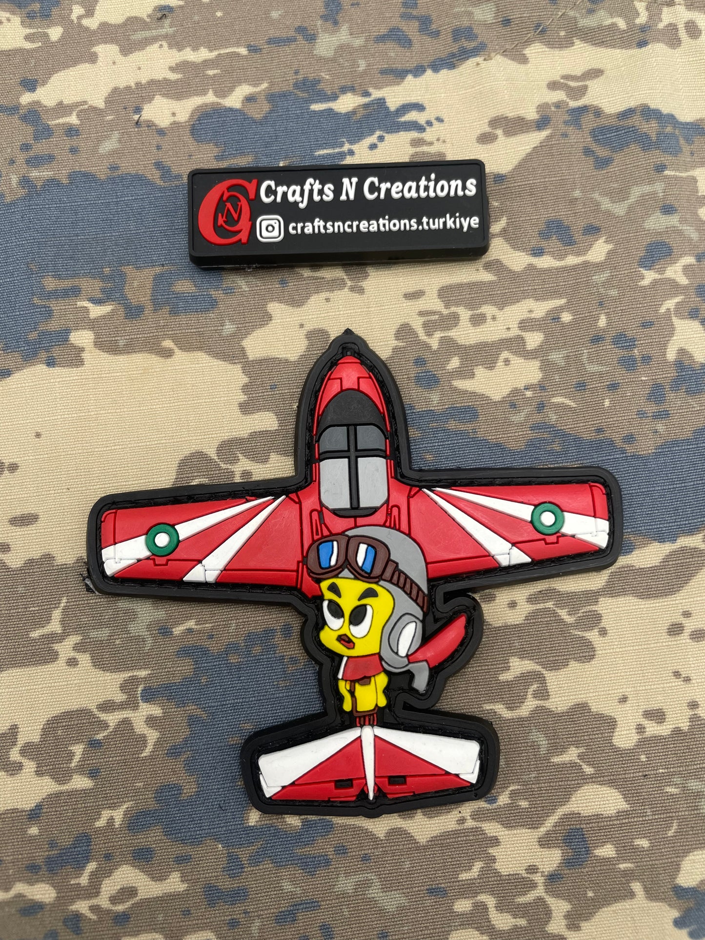 PAF T-37 Tweety Silhouette Patch
