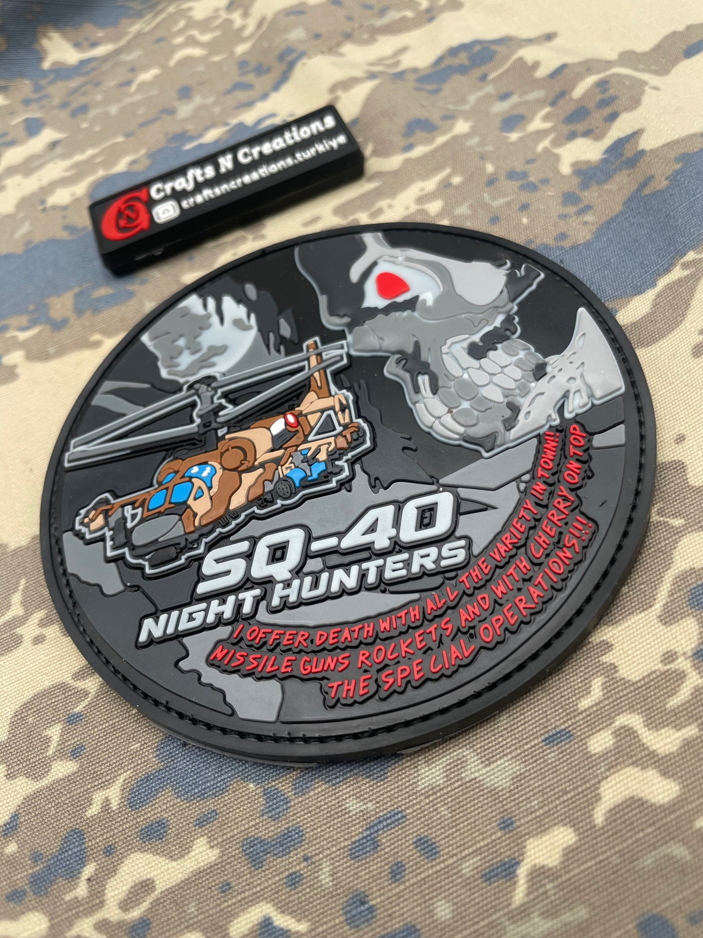 EGYPT SQ-40 Night Hunters Patch