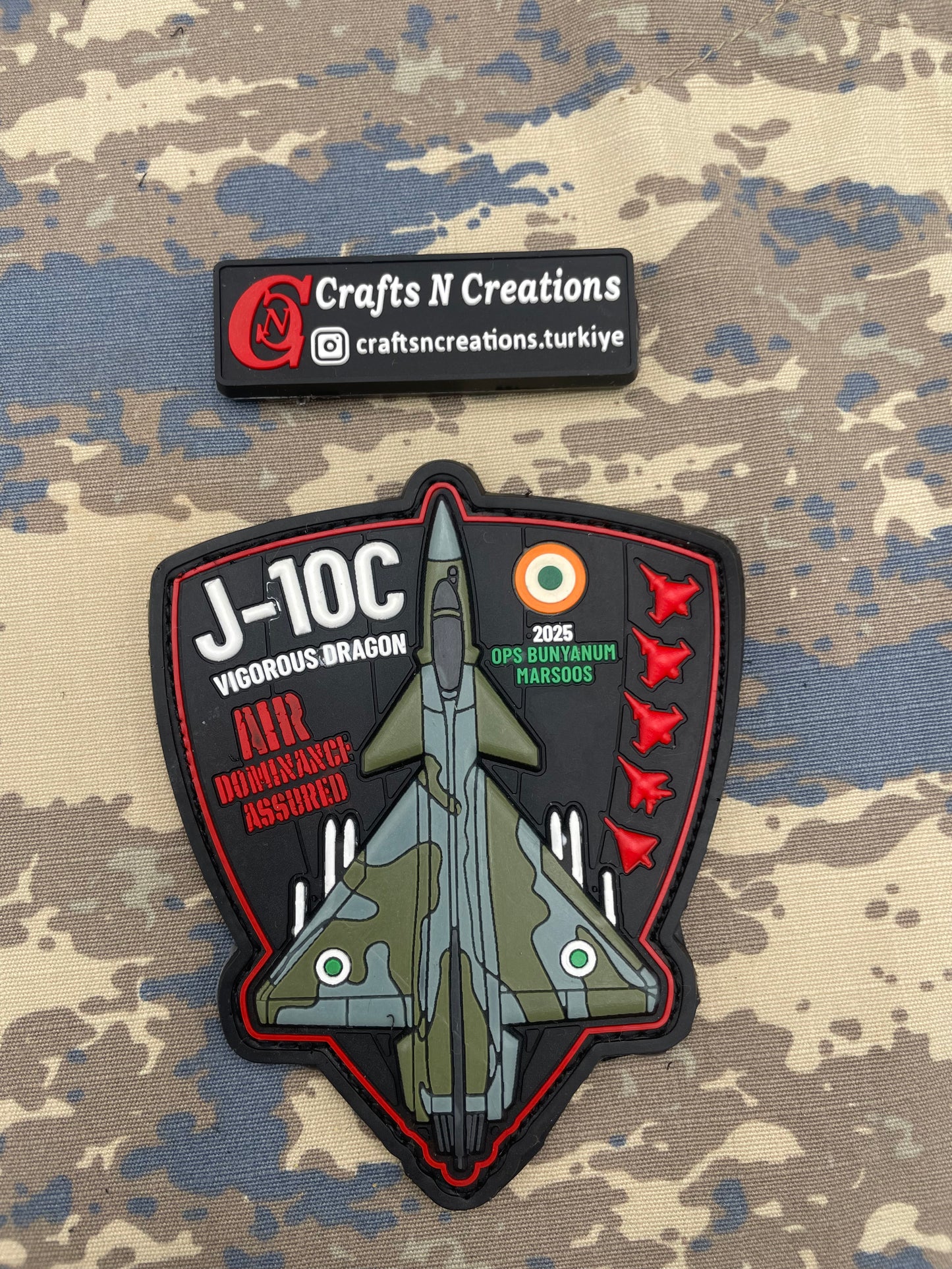 PAF J-10C Killmark Patch