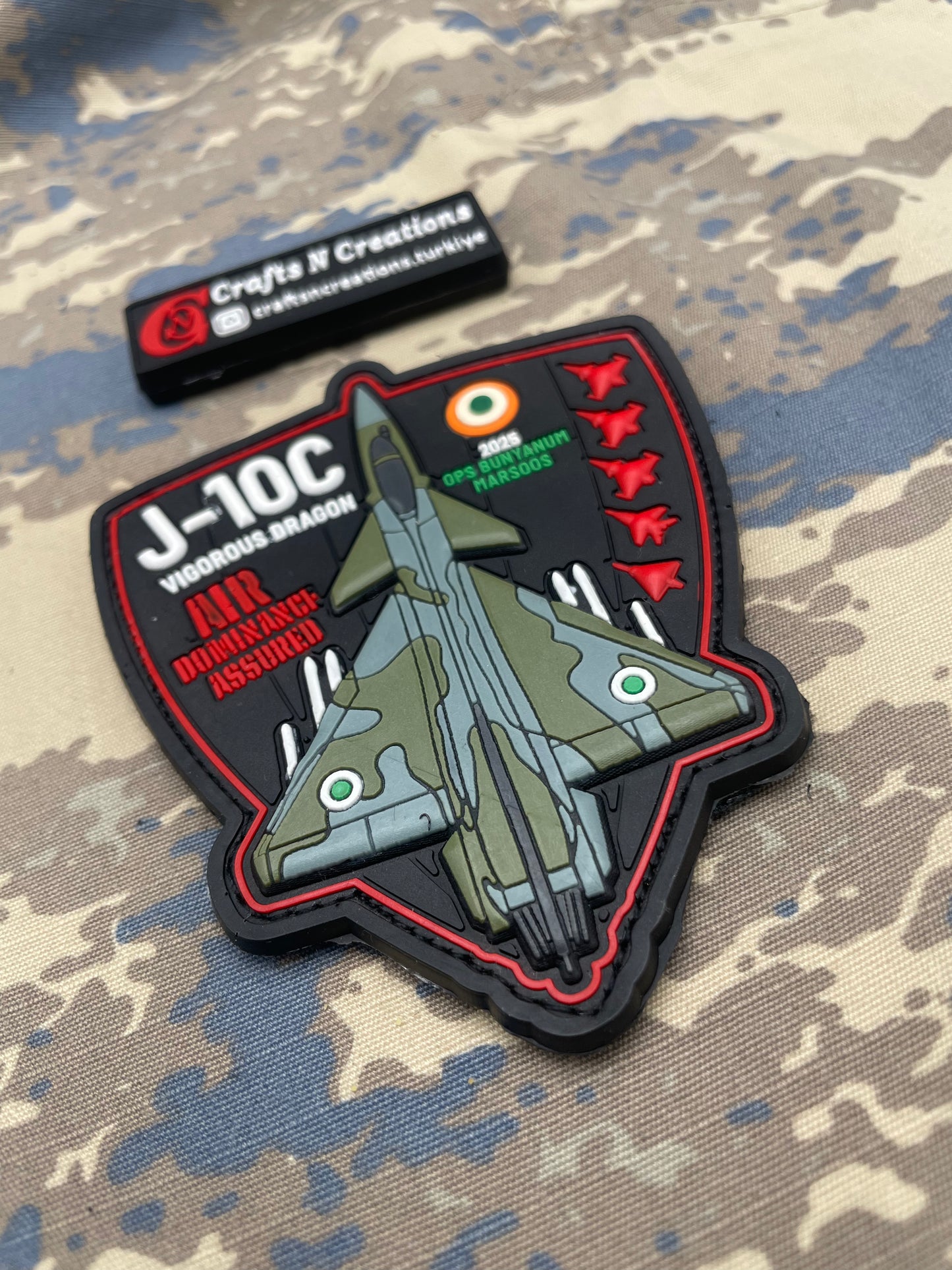 PAF J-10C Killmark Patch