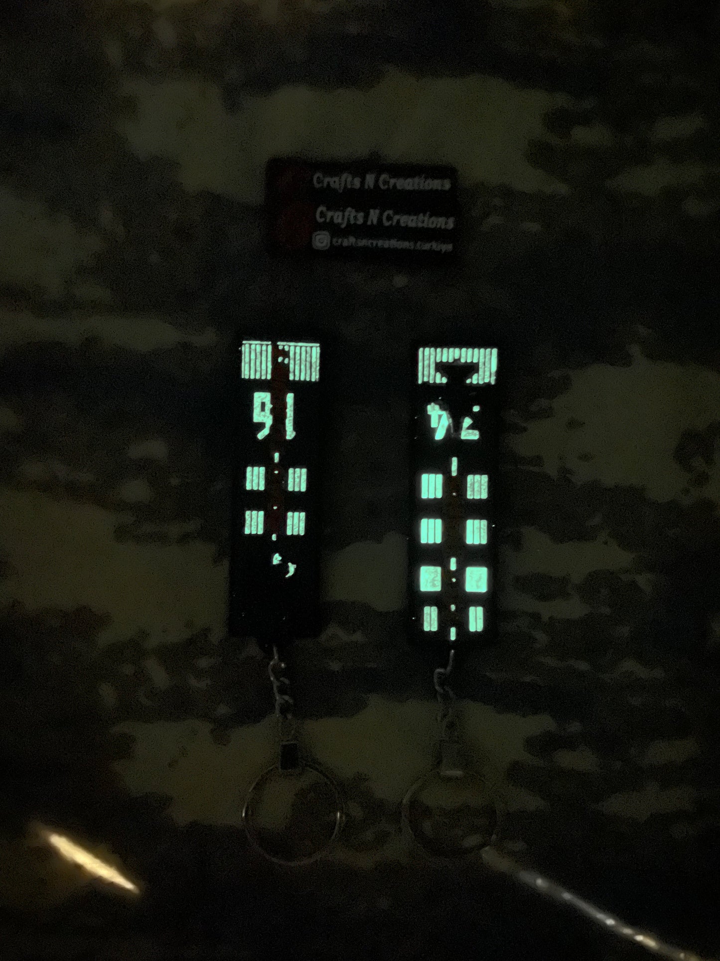 Pars SQ eychain (glow in. the dark)