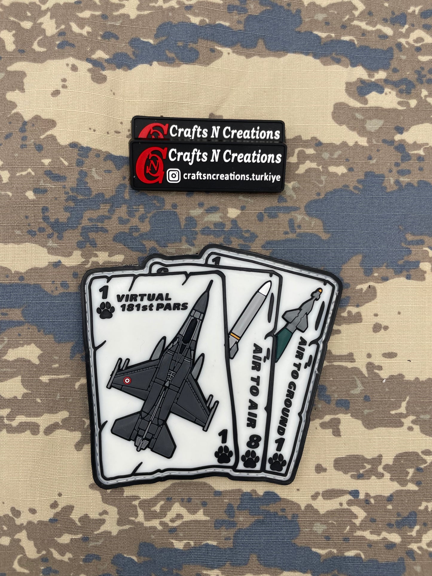 DCS Virtual 181st Sq Patch (GLOWS IN DARK)