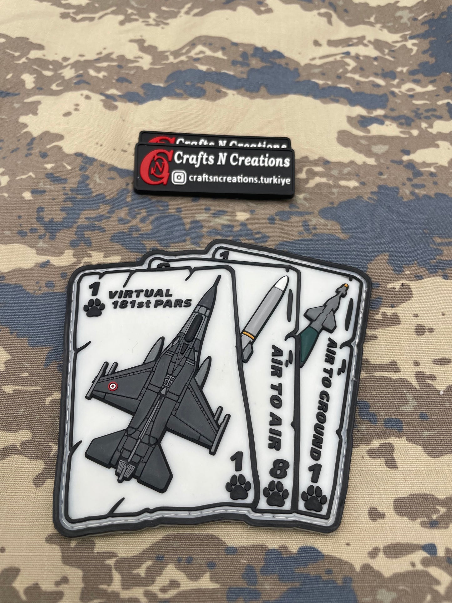 DCS Virtual 181st Sq Patch (GLOWS IN DARK)