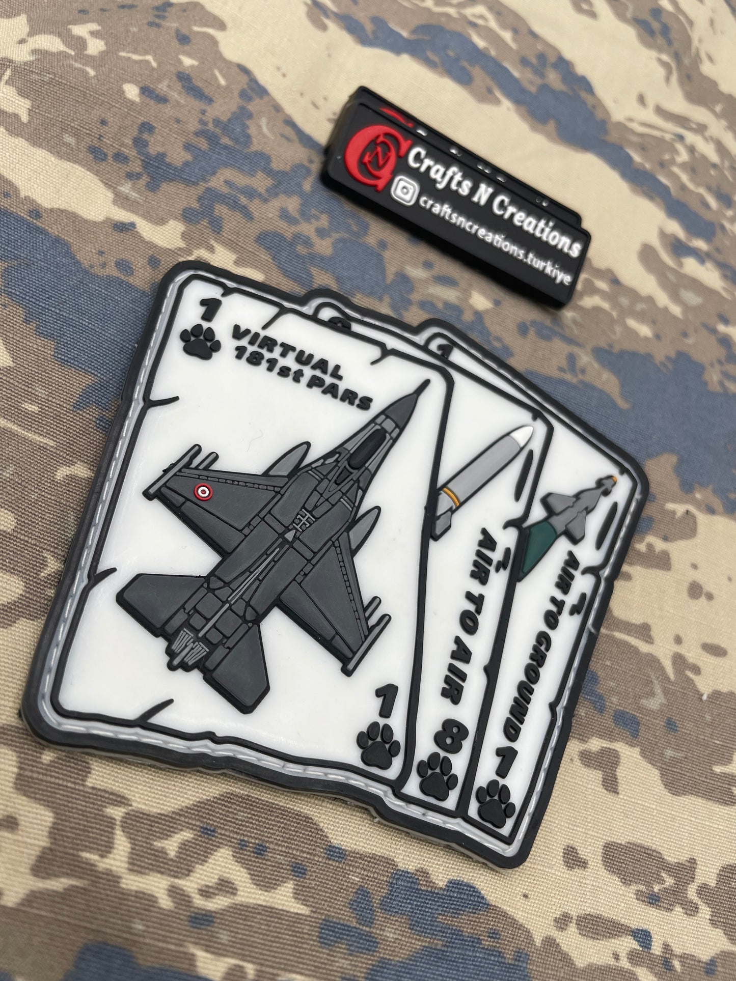 DCS Virtual 181st Sq Patch (GLOWS IN DARK)
