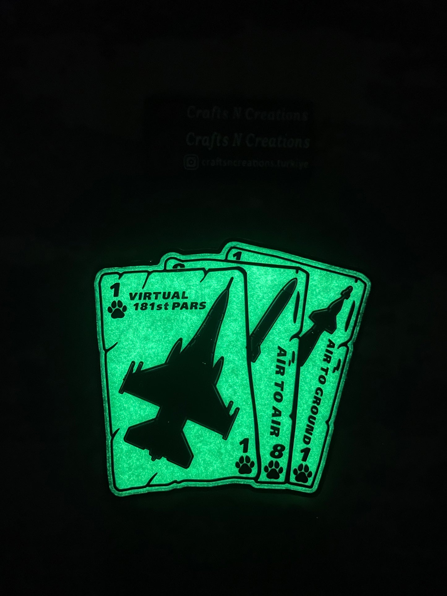 DCS Virtual 181st Sq Patch (GLOWS IN DARK)