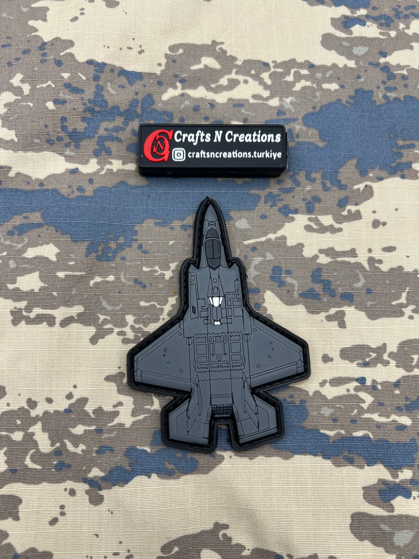 F-35 Lightning Silhuoette Patch