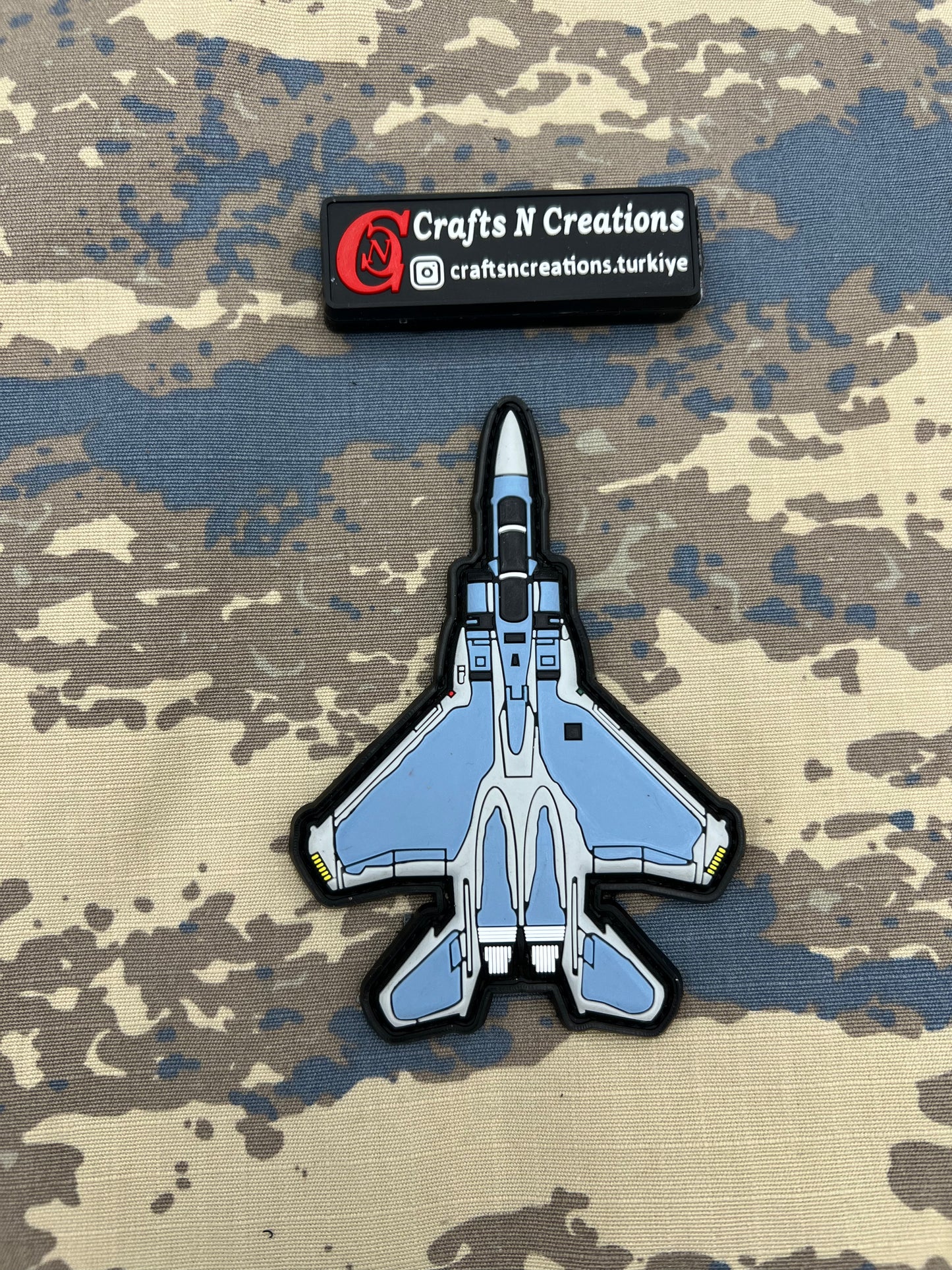 F-15 Eagle Silhouette Patch