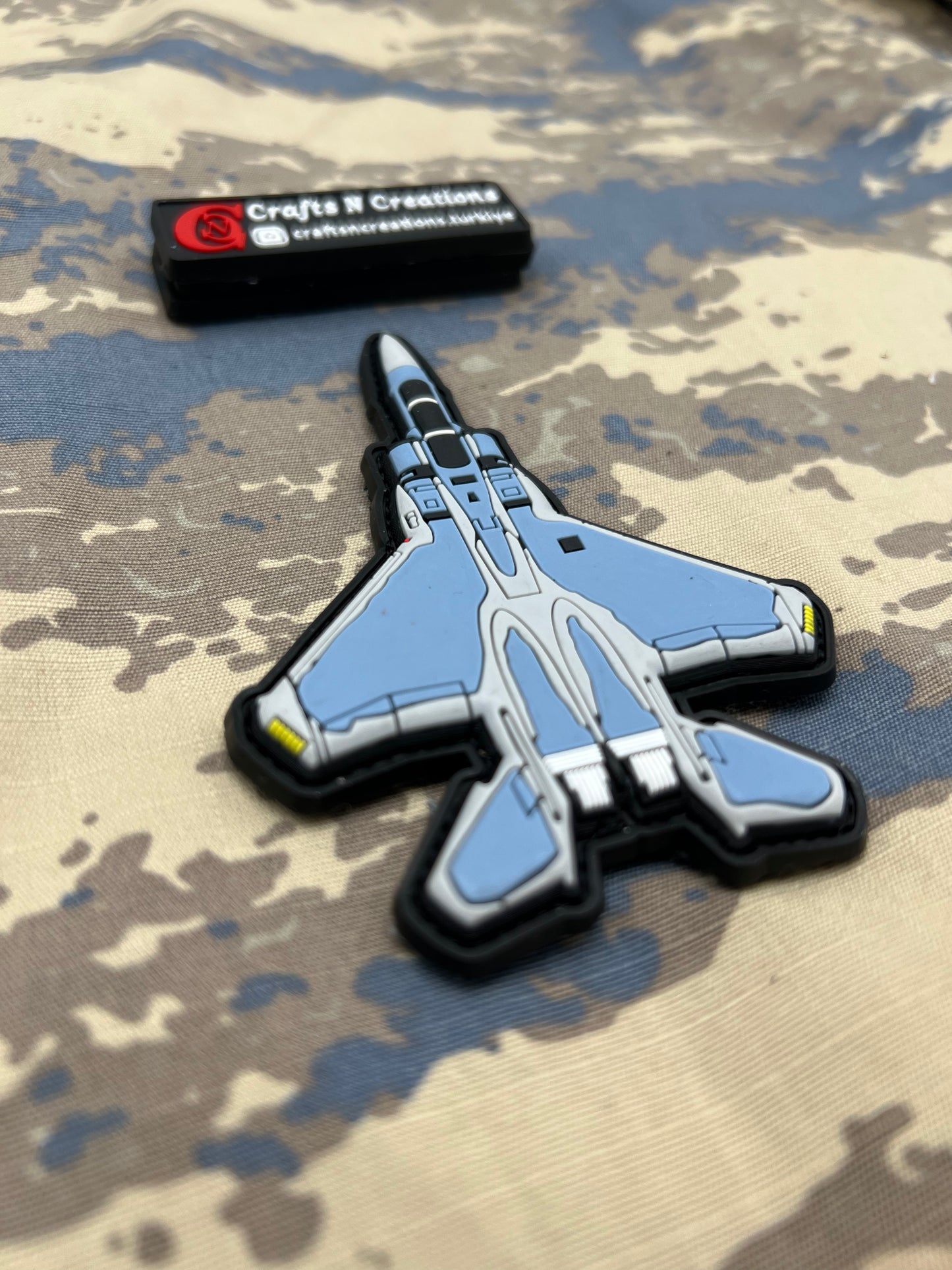 F-15 Eagle Silhouette Patch