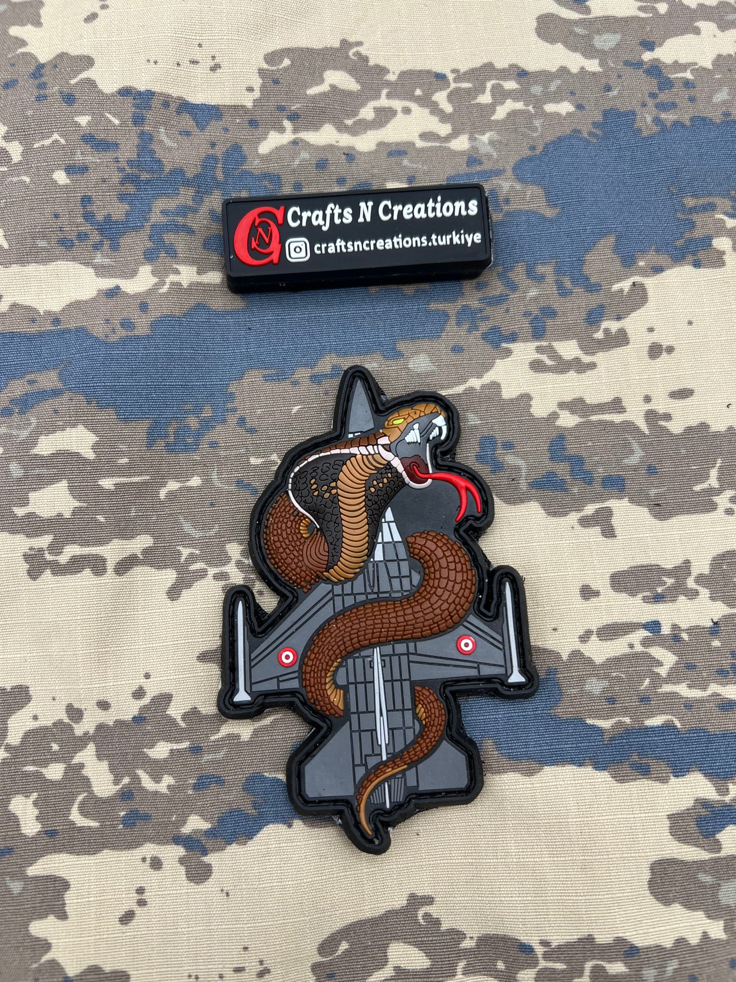 Turaf 191sq Cobra Silhouette Patch