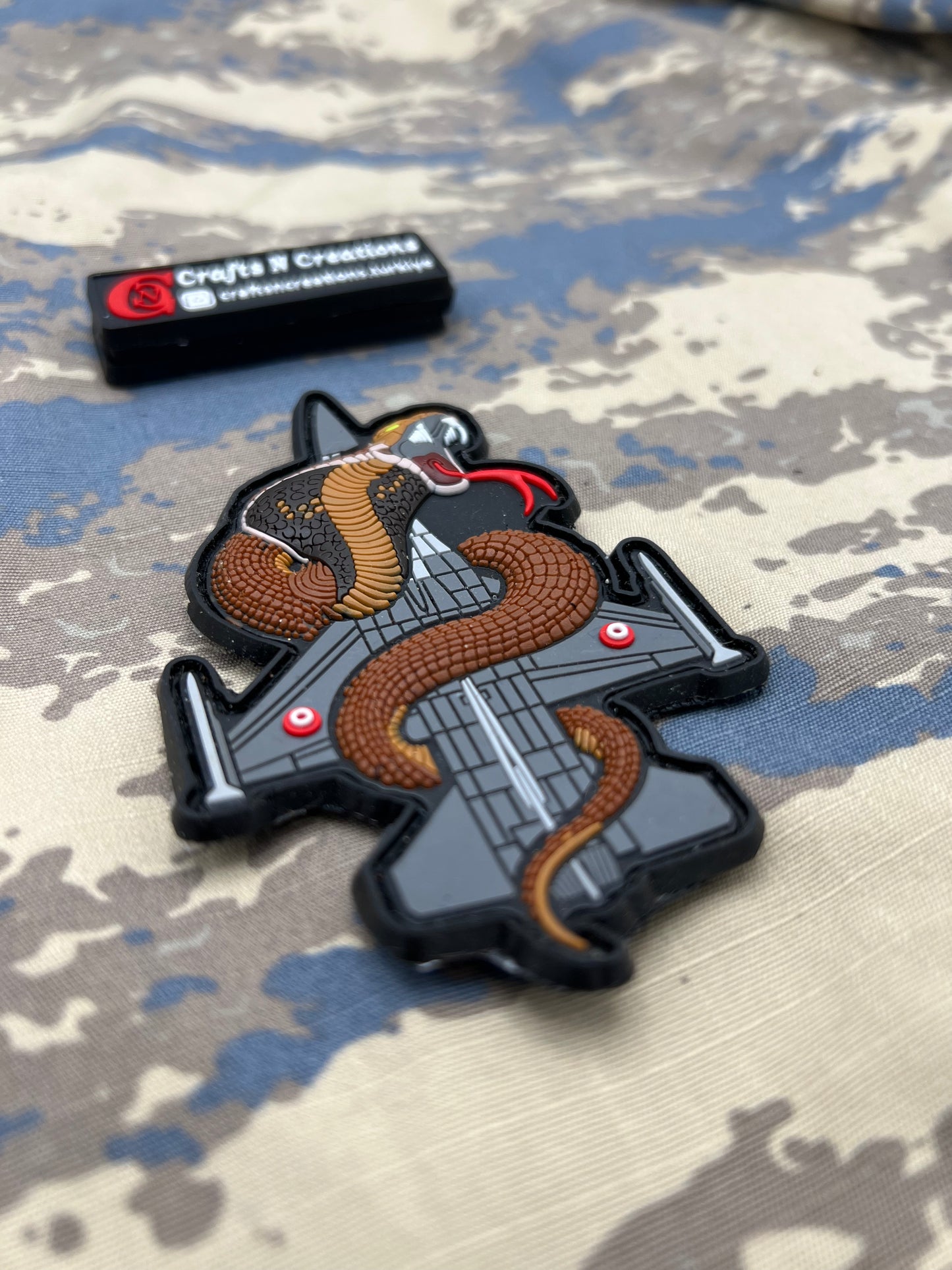 Turaf 191sq Cobra Silhouette Patch