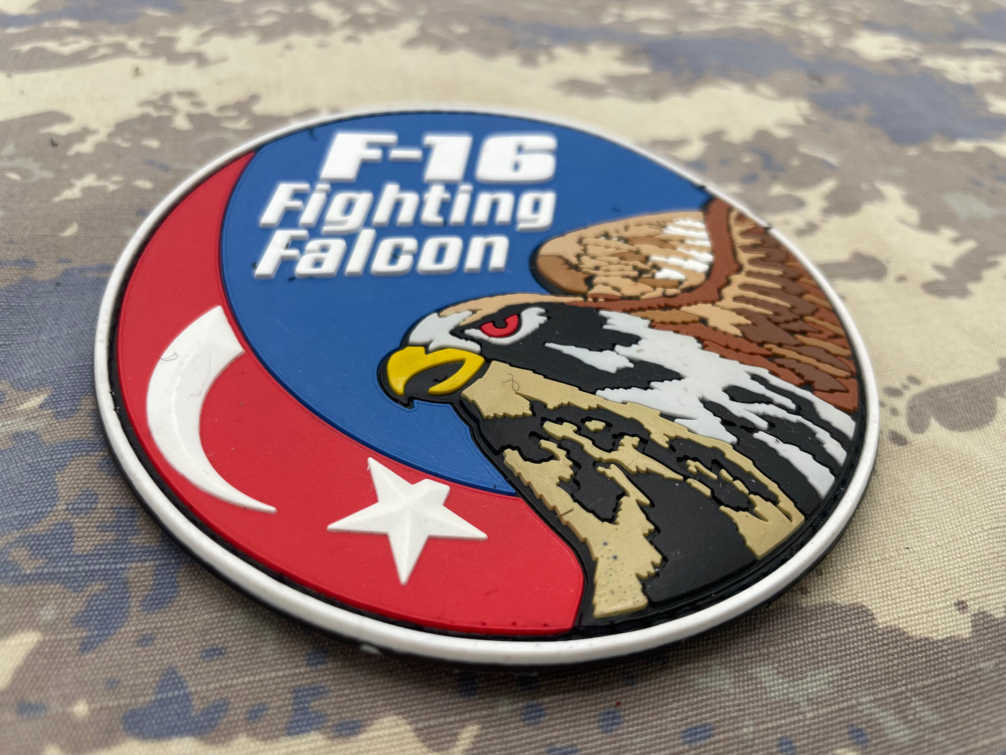 TURAF F-16 Swirl patch #1