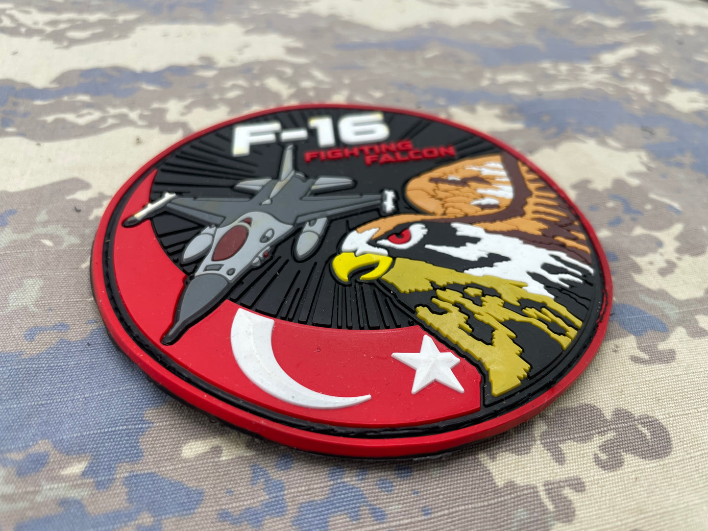 TURAF F-16 Swirl patch #2
