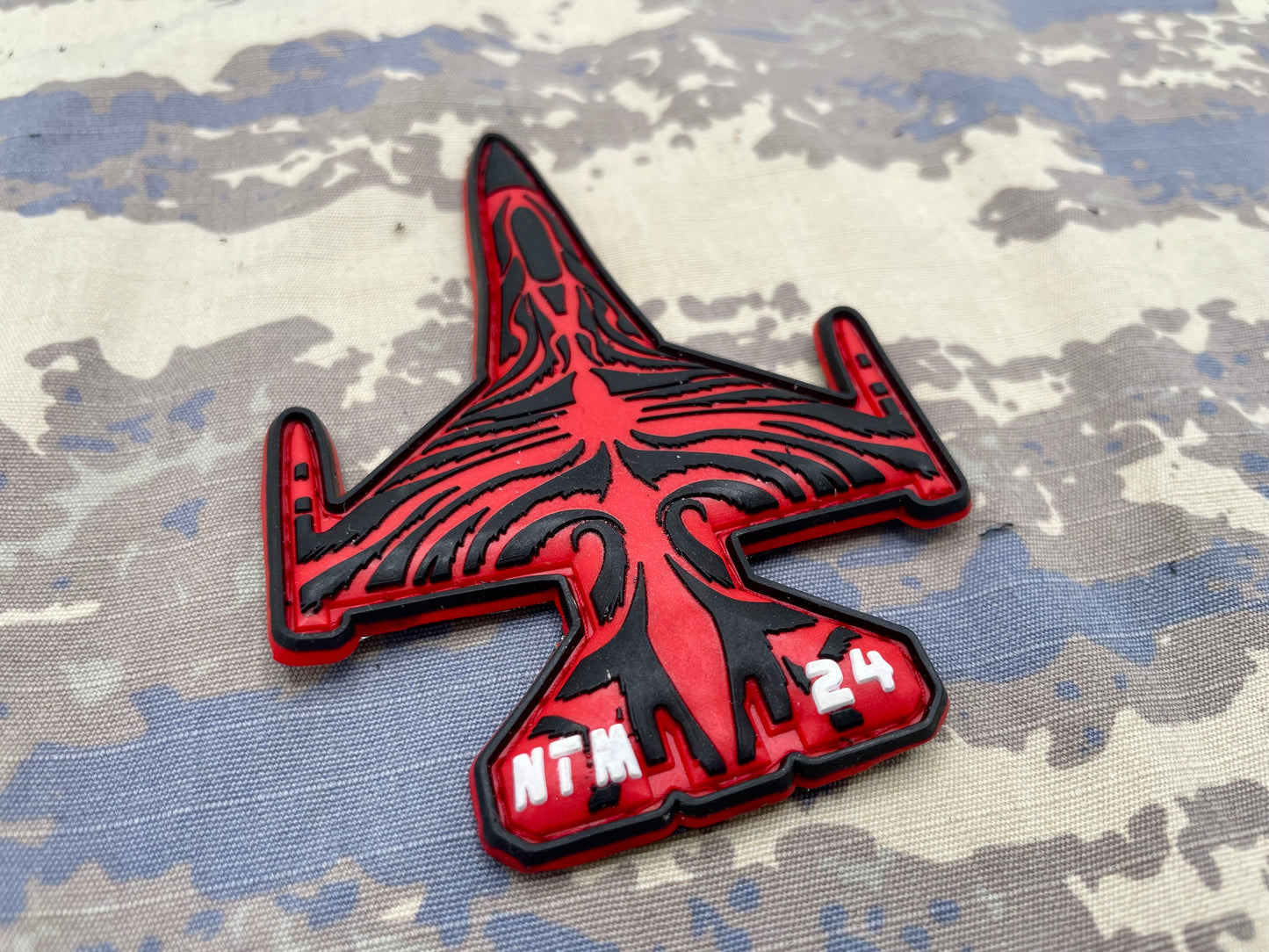 NTM BAD TIGER Jet patch