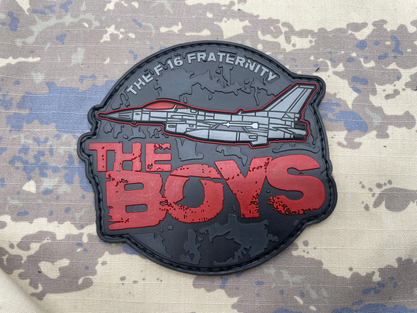 The BOYS F-16 patch
