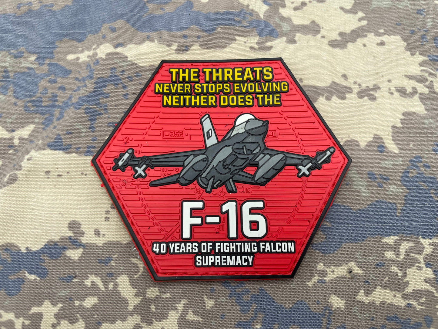 F-16 Hexagon Pakistan #fighting-falcon patch