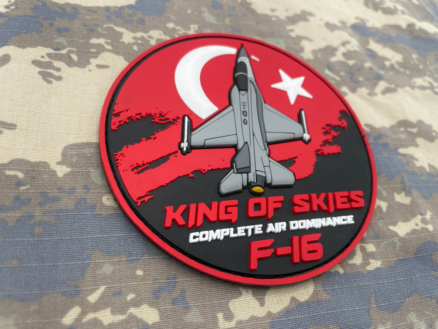 F-16 KING OF THE SKIES -Turkiye patch