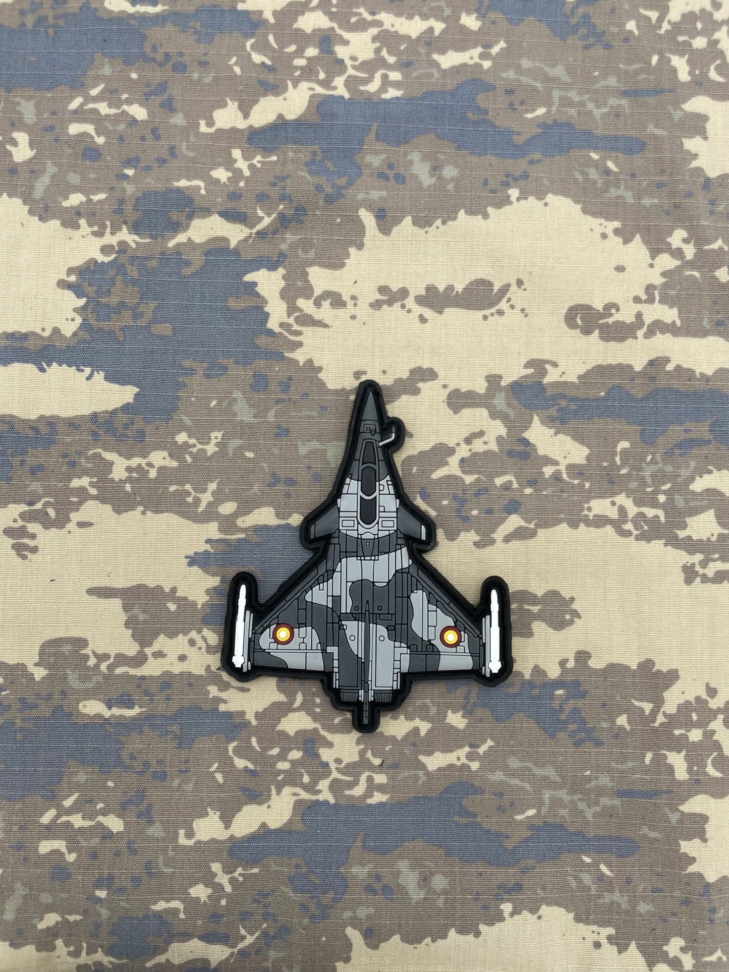 Qatar Air Force Rafale Silhouette Patch