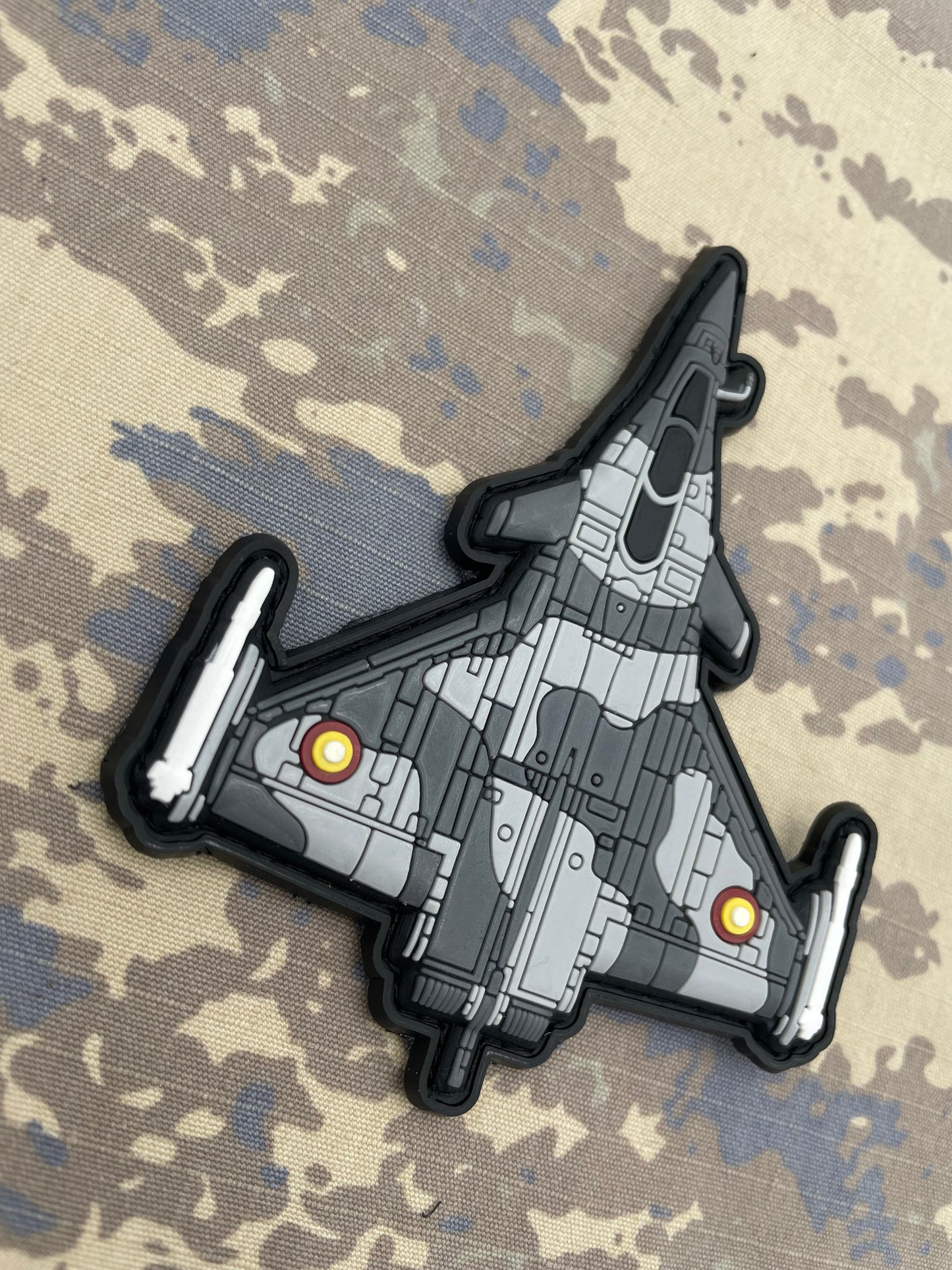 Qatar Air Force Rafale Silhouette Patch