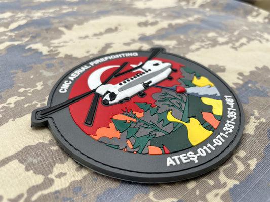 ARIEL FIRE FIGHTING patch  -Chinook