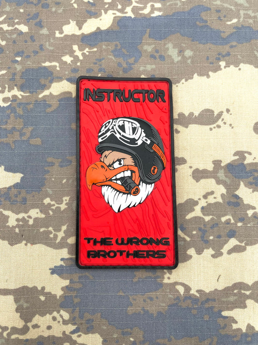 Pilot instructor patch - the wrong brothers 😃￼