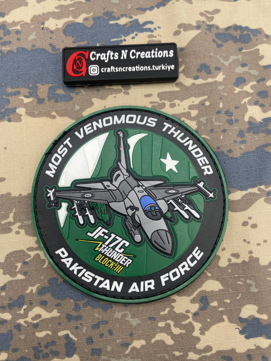 PAF JF-17C Most Venomous Thunder Patch