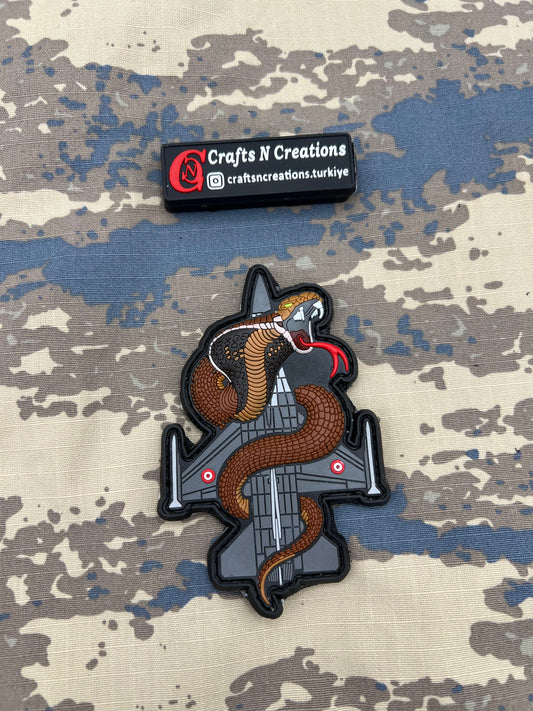 Turaf 191sq Cobra Silhouette Patch