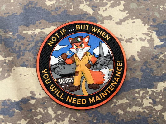 Aircraft maintenance  Italian patch