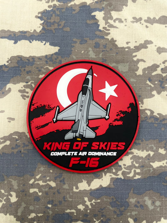 F-16 KING OF THE SKIES -Turkiye patch