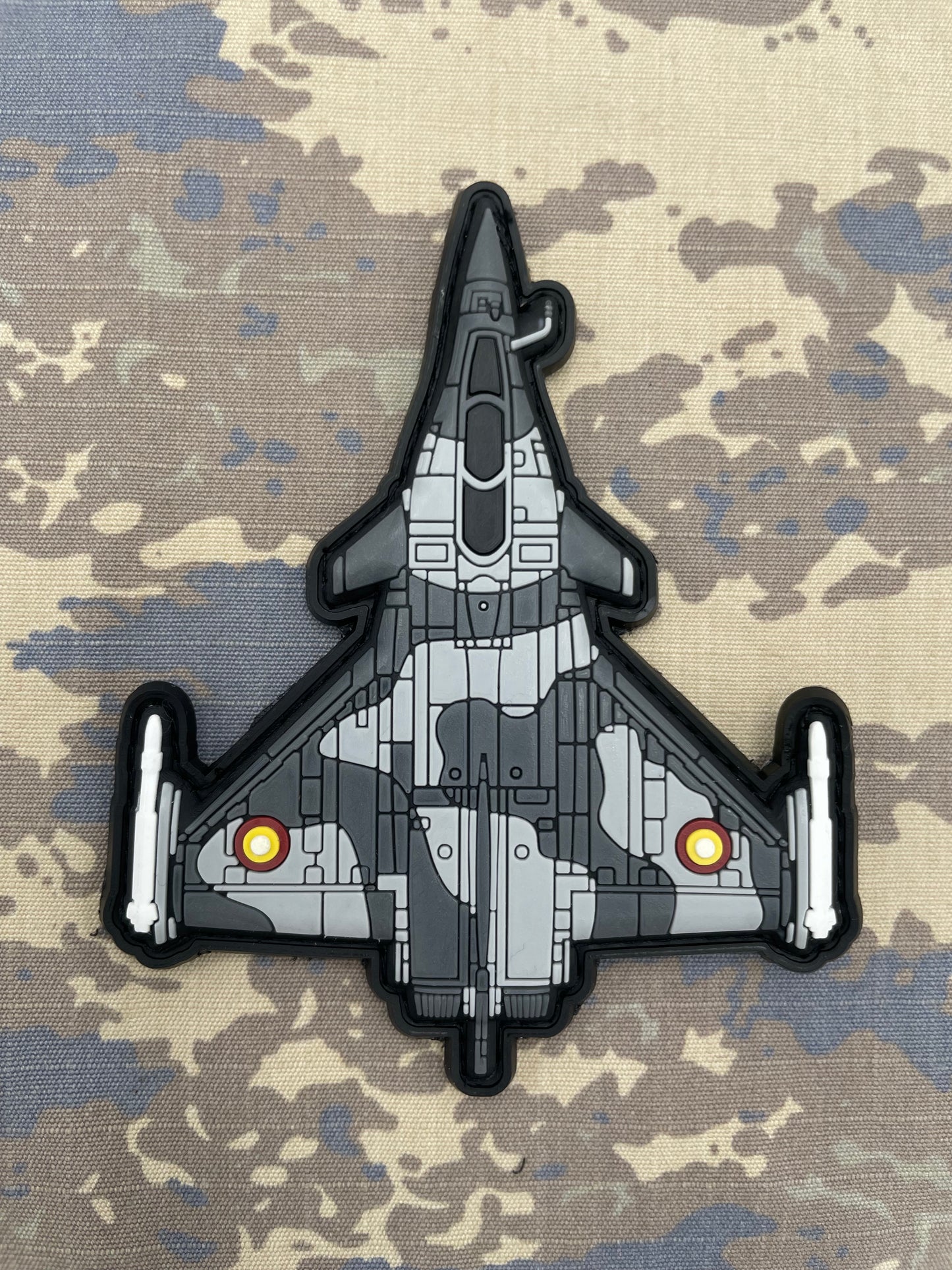 Qatar Air Force Rafale Silhouette Patch