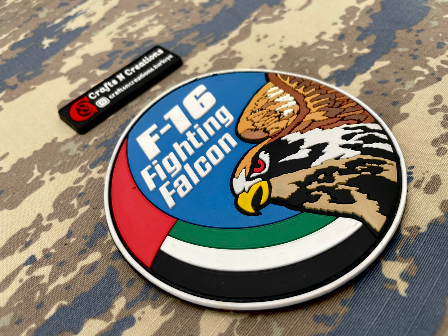 UAE SWIRL patch #fighting-falcon 2